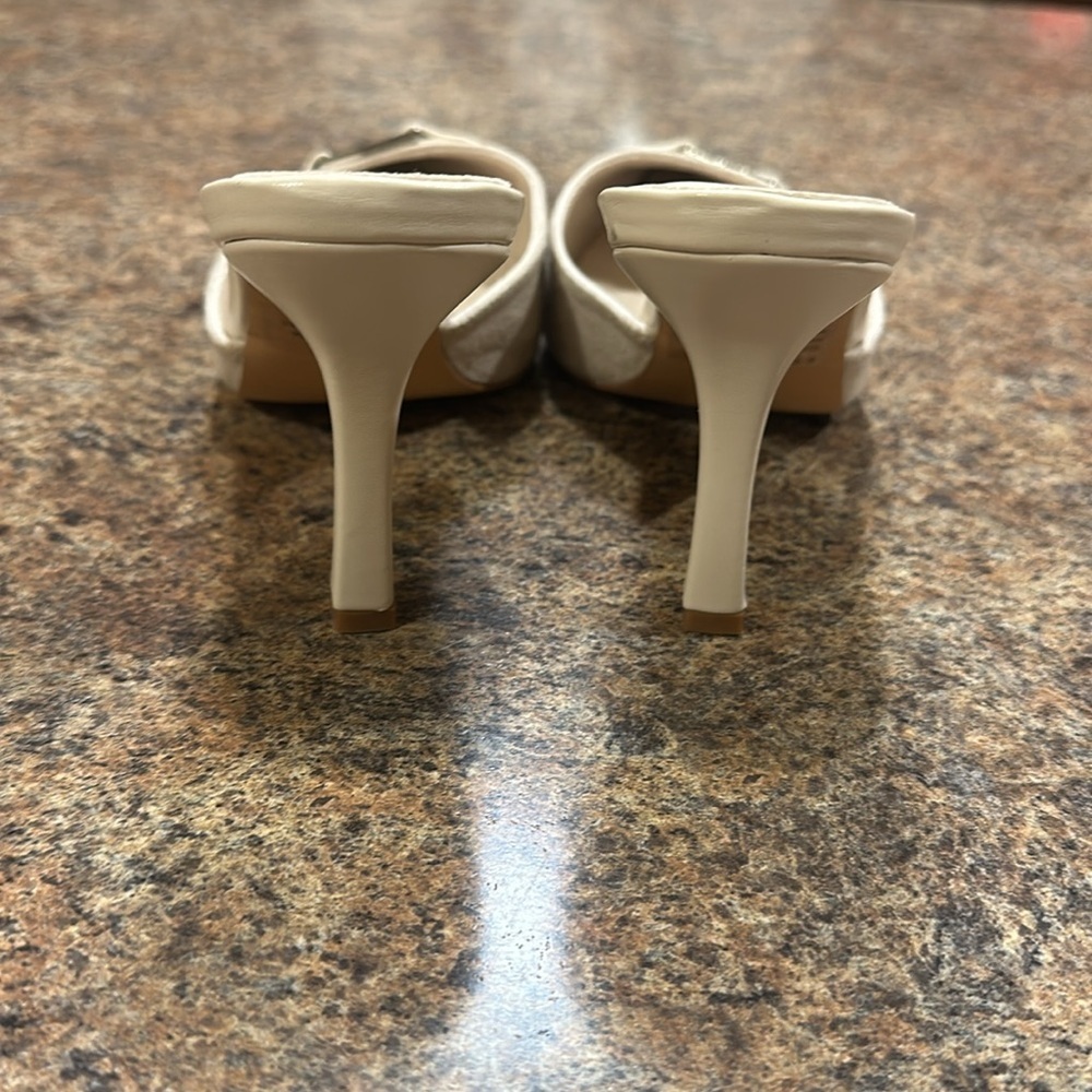 Lemonade Pointed Stiletto High Heel Slip On Beige Womens Size 6.5 - Picture 7 of 11